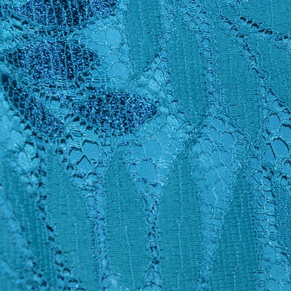 Lilly Pulitzer Teal Tidal Wave Midi Lace Kayleigh Shift 8 - Picture 6 of 10